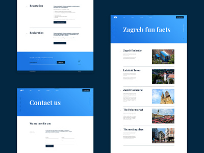 JCI - more layouts agency design event grid layout typography ui web website