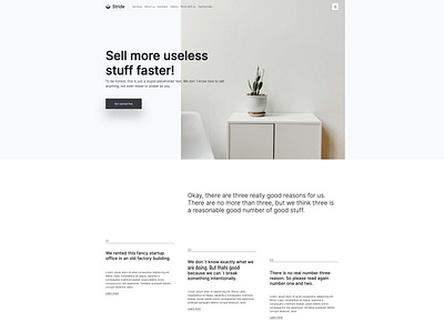 "Stride" - Bootstrap 5 HTML template