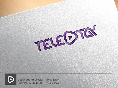 Teletak logi2 app branding design icon illustration logo logo design typography vector لوگو