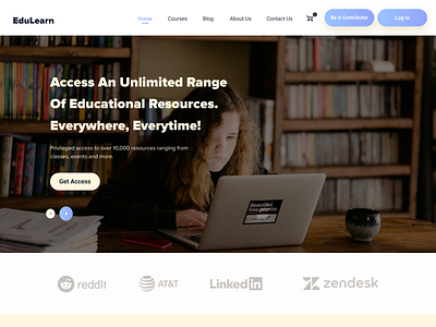 EduLearn Online Learning Website