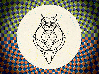 The Superb Owl flower of life football geometry illusion optical illusion owl platonic solid sacred geometry seed of life superb superbowl tetractys