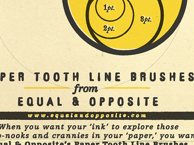 Paper Tooth Line Brushes for Illustrator—Detail brush design download edge equal and opposite free grey jay illustrator jagged paper print screen print screen printing texture tooth vector