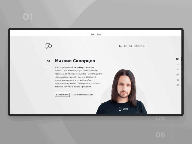 My new personal 👨🏻 CV website