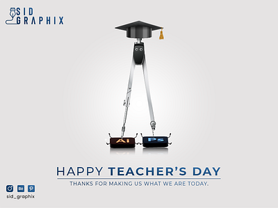 Teacher's Day Creative Ad | Teachers Day Banner | Social Media