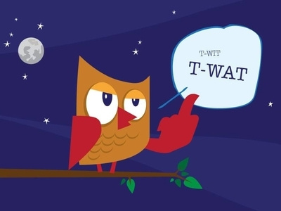 Owl with tourette's syndrome...