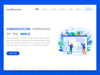 CONSTRUCTION WEBSITE
