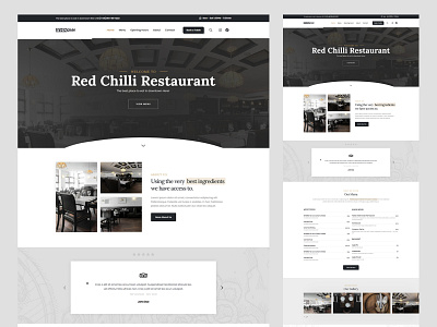 Fast Food Restaurant Website design development frontenddeveloper graphic design ui websitedesign wordpress