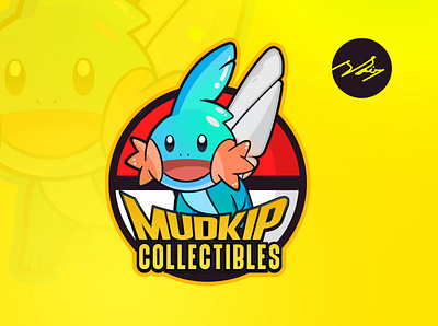 Mudkip mascot | Mudkip Illustrations and Branding branding esports logo gaming logo graphic design logo mascot logo vector