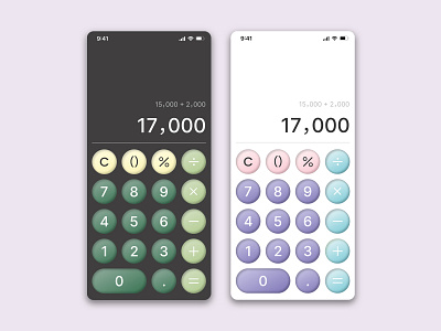 Calculator- Daily UI Challenge 004 calculator daily ui