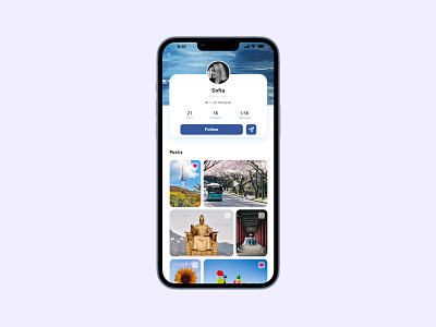 User Profile- Daily UI Challenge 006