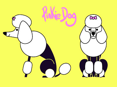 Pinkiedog dog pinkie