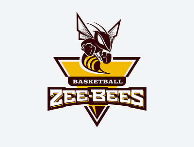 Zeebeez branding design flat illustration logo