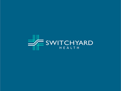 Switchyard Health design flat graphics health illustration logo logo design logodesign logos logotype simple switch symbol