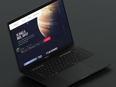 Spaced Landing Page Concept By Erik Cruz For Magnetic Creative On Dribbble