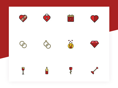 Valentines Icon Set