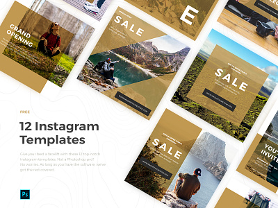 Free Instagram Social Templates 🎉