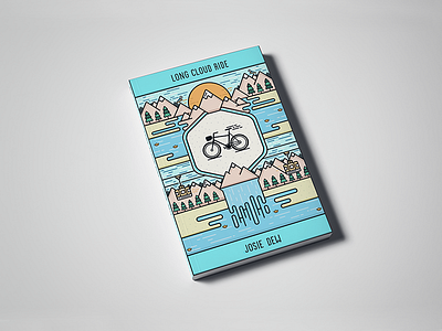 Long Coud Ride Book Cover Design.