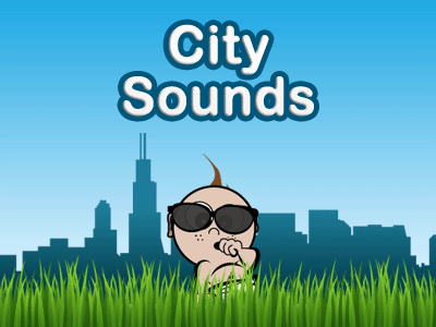 City Sounds by Tantrum Apps apps brand education games illustrations tantrum vector