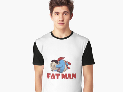 FAT MAN DESIGNER SHIRT BY AMMAR HASHMI travel mugs