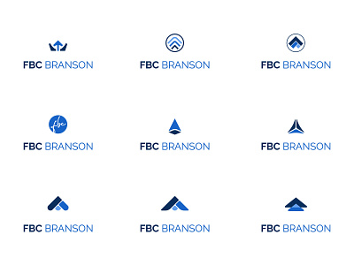 FBC Branson Logo Exploration arrow church clean design icon illustrator logo minimal simple triangle