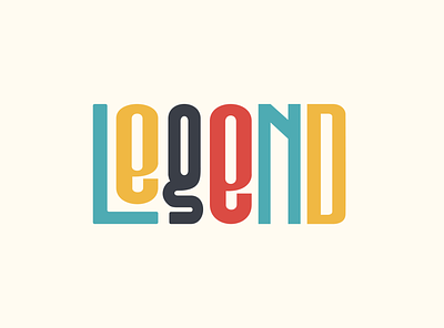 Legend. design graphic design illustration typography