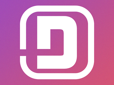 Disrupt Art Logo w/ Gradient Background