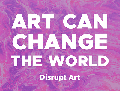 Art Can Change The World Cover branding design graphic design illustration typography