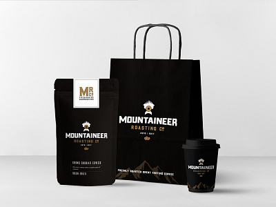 Coffee Roasting Logo Mock Up bag brand branding coffee coffee cup concepts design identity logo mark packaging typography