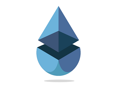 Portis.io Logo app branding dapp design ethereum icon isometric logo