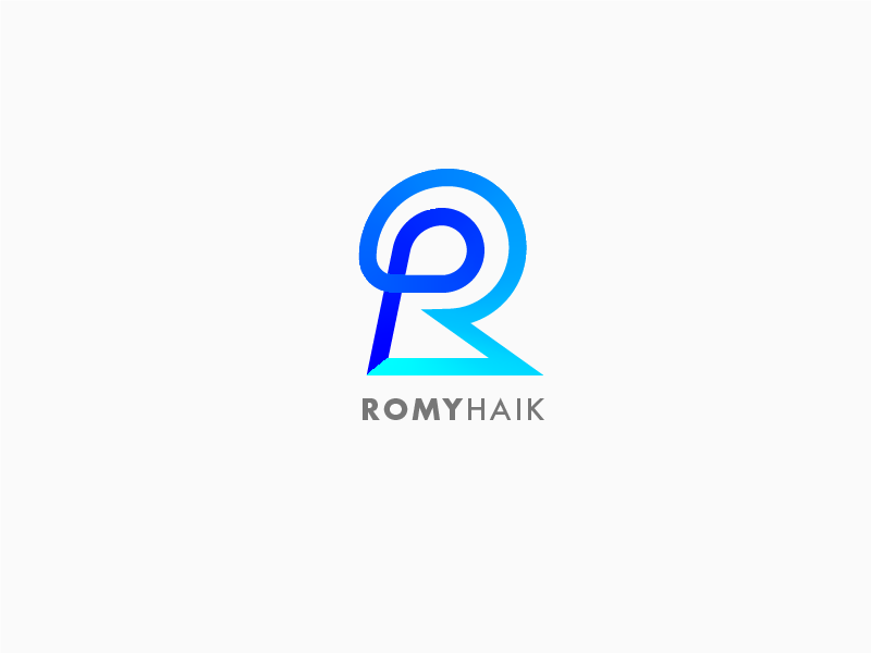 My new logo - R experimentation by Romy Haik on Dribbble
