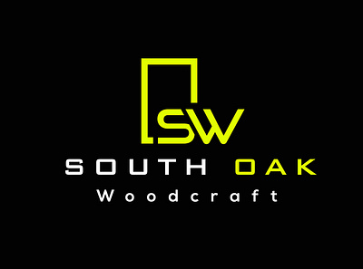 SW logo design. branding door logo graphic design logo logo design sw sw logo wood logo