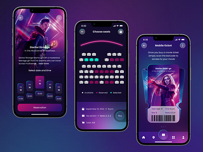 Cinema App Design