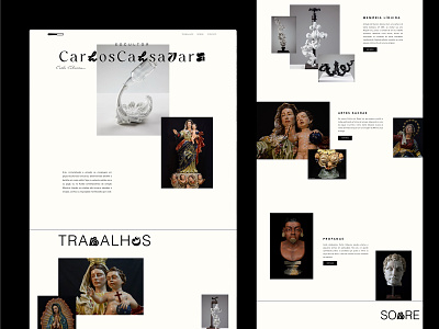 Carlos Calsavara Web Site design graphic design ui ux web web design web site