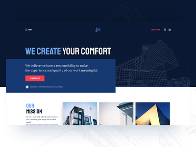 Architecture website architecture web design