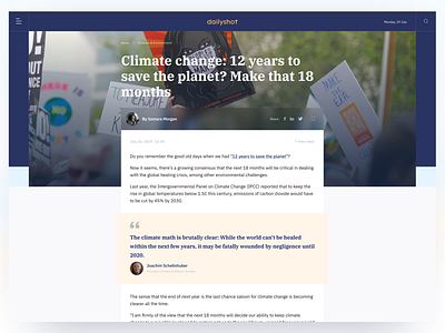 Some news 📰 news post webdesign