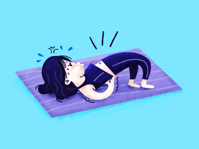 2018 Resolutions illustration yoga