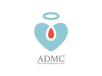 ADMC Logo blood blue cerrillos design diabetes fresno logo luis medicine