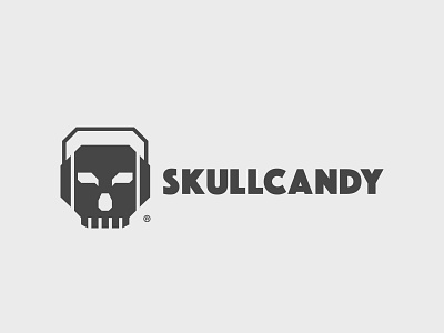 Skullcandy Concept black branding cerrillos design fresno illustrator logo luis mark photoshop