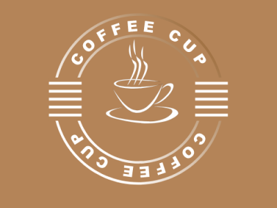 COFFEE CUP desi design graphic design illustration logo template