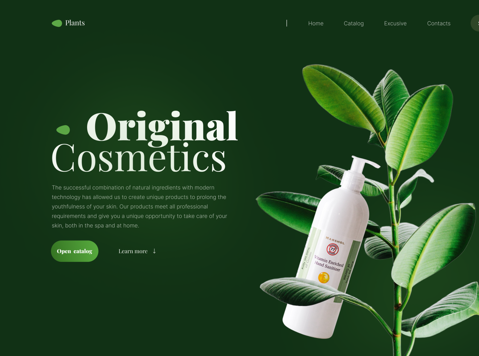 Concept for Elemis cosmetics line by Katerina Boyko on Dribbble