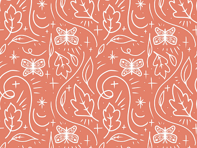 Autumnal Repeating Pattern design graphic design illustration pattern