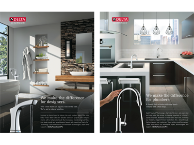 Delta Faucet 2015 ad campaign