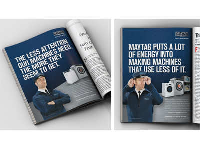 Maytag Commercial Laundry 2015 ad campaign