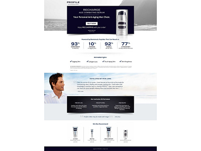 Profile 4 Men Landing Page