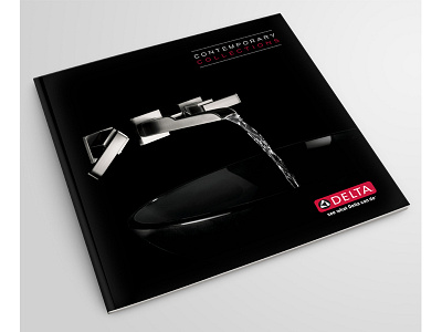 Delta Faucet Modern Products Brochure brochure delta faucet graphic design layout modern products