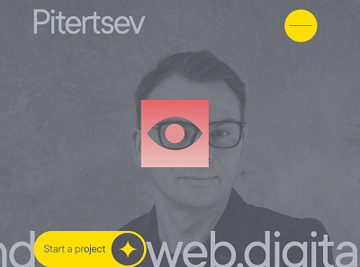 Pitertsev.ru design site ui ux web website