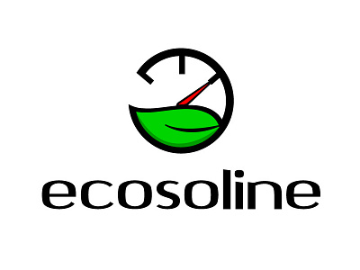 ecosoline eco ecology fuel garciagrela gas gasolina gasoline isotype leaf logo logotipo tree