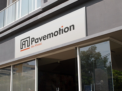 Pavemotion Primary Logo branding graphic design logo