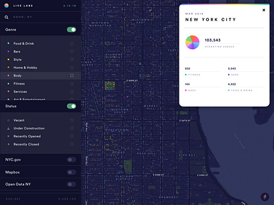 Maps & Data dashboard data data visualization map ui