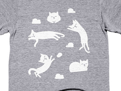 Cat Clouds Tee cats pattern tshirt